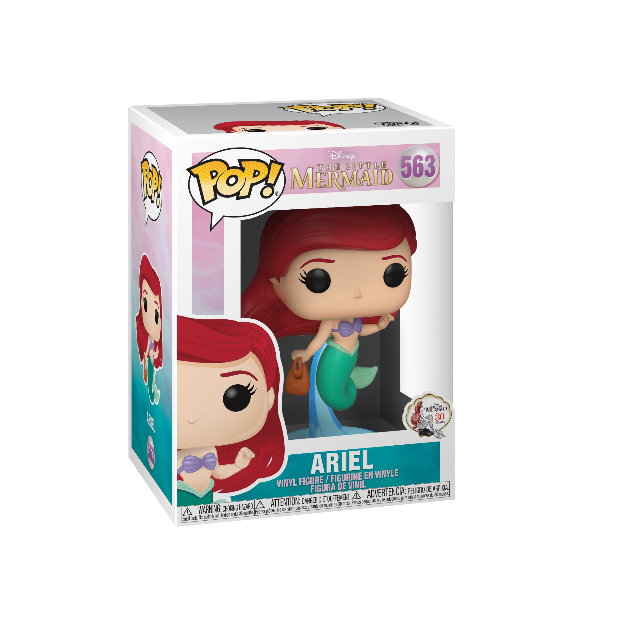 FUNKO POP Disney: Little Mermaid - Ariel w/bag