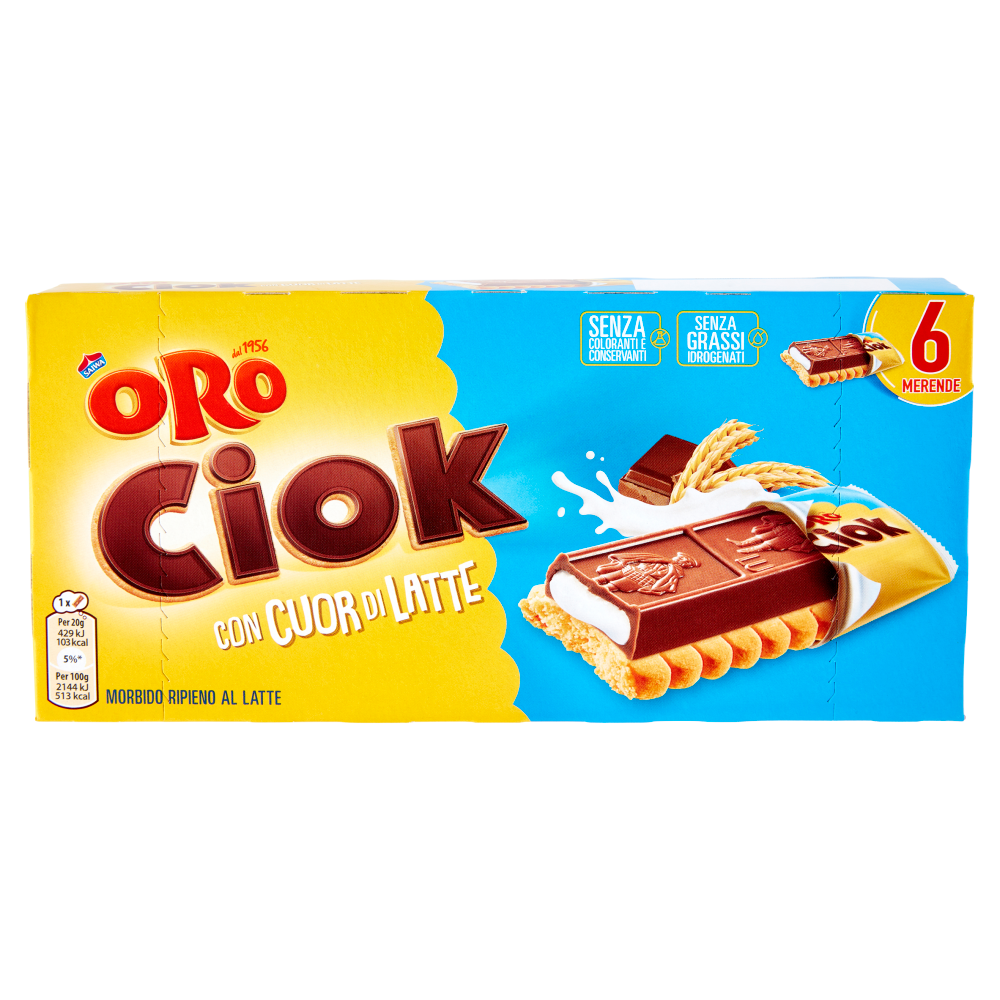 Oro Ciok con Cuor di Latte 120 g