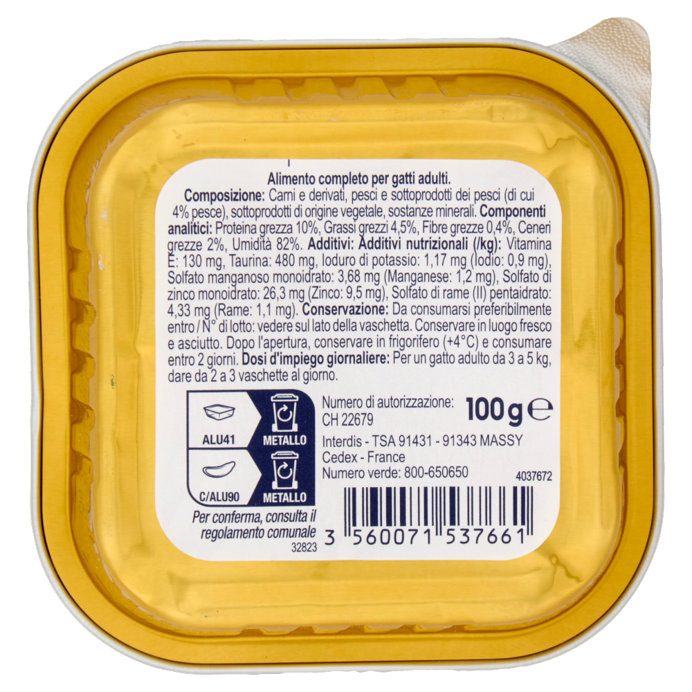 Simpl Terrina con Pesce 100 g