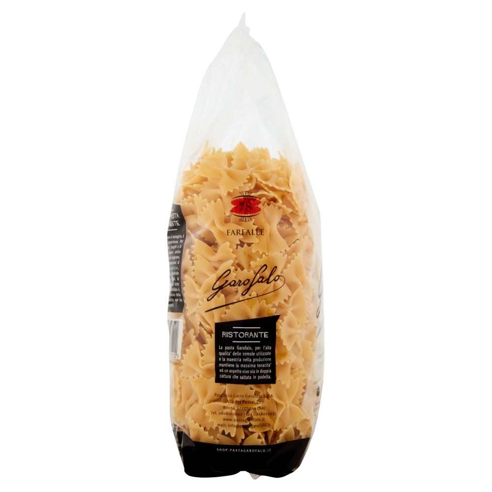 Garofalo Ristorante Farfalle 78 Pasta di Semola di Grano Duro 1000 g