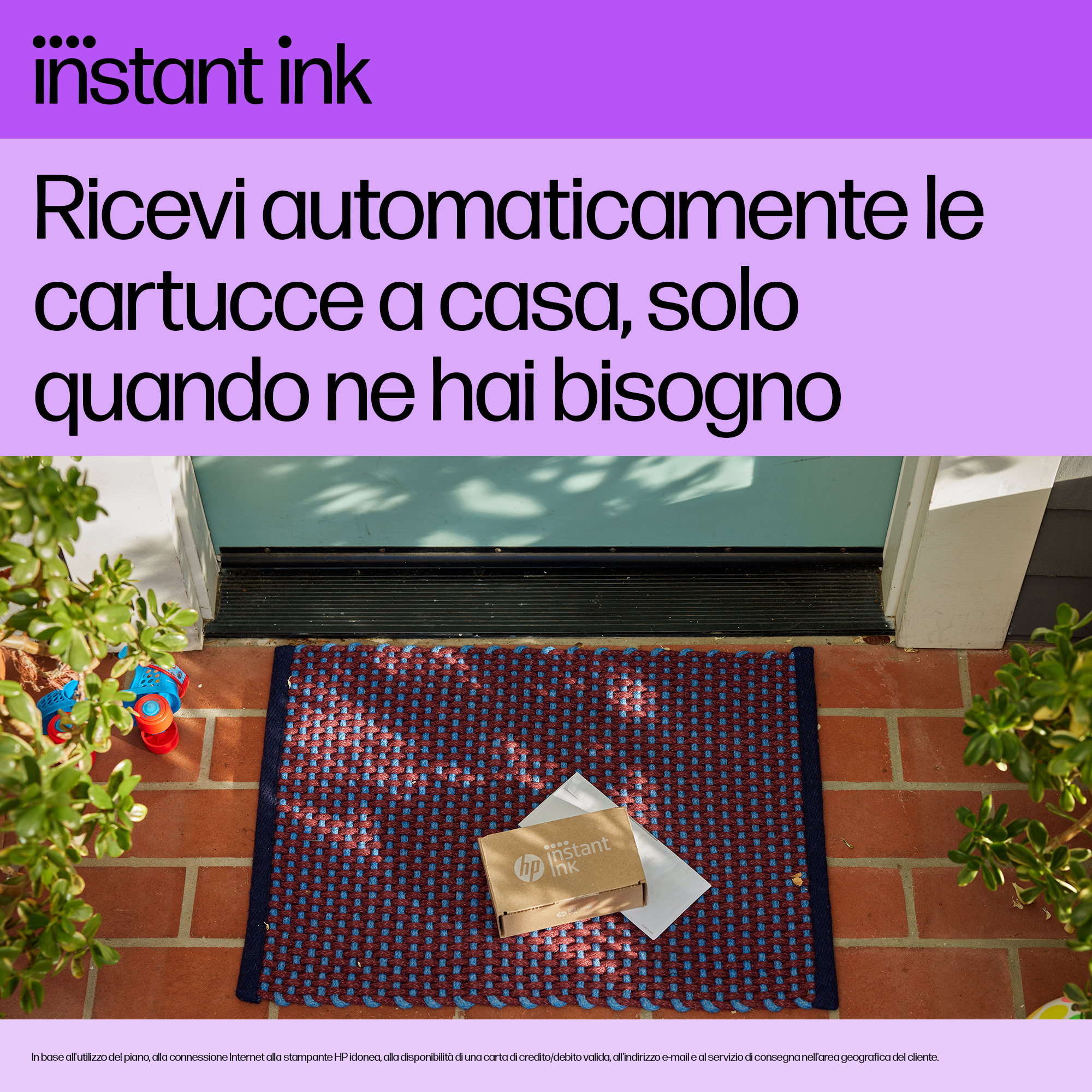 HP DeskJet 2810e Wireless All-in-One Colore Stampante, Instant Ink; Fotocopiatrice, scanner