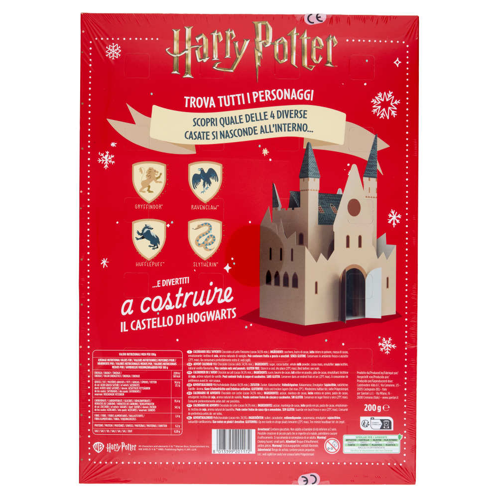 Sperlari Calendario dell'Avvento Harry Potter 200 g