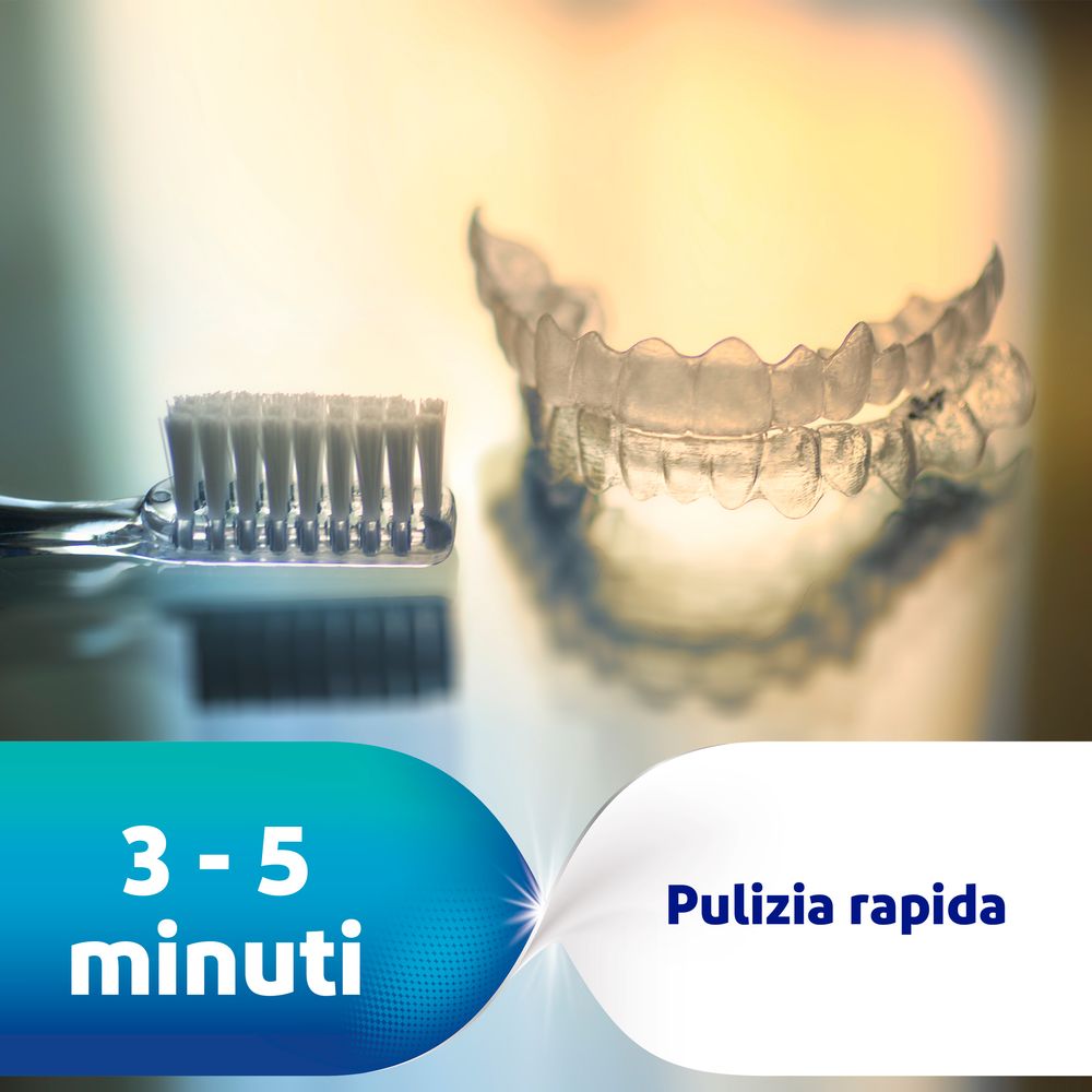 Polident Apparecchi e Bite, Pulitore Apparecchi, Allineatori, Bite 30 compresse