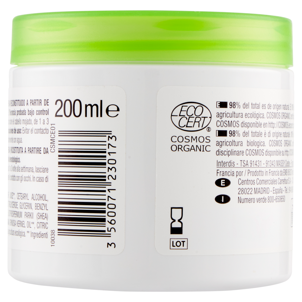 nectar of Bio Maschera Ristrutturante Capelli secchi  200 ml