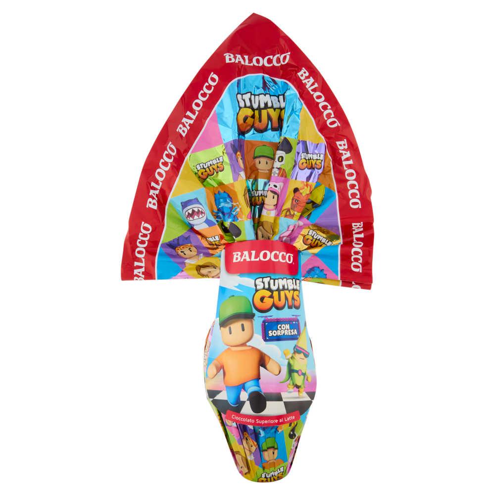 Balocco Uovo Cioccolato Superiore al Latte Stumble Guys 240 g
