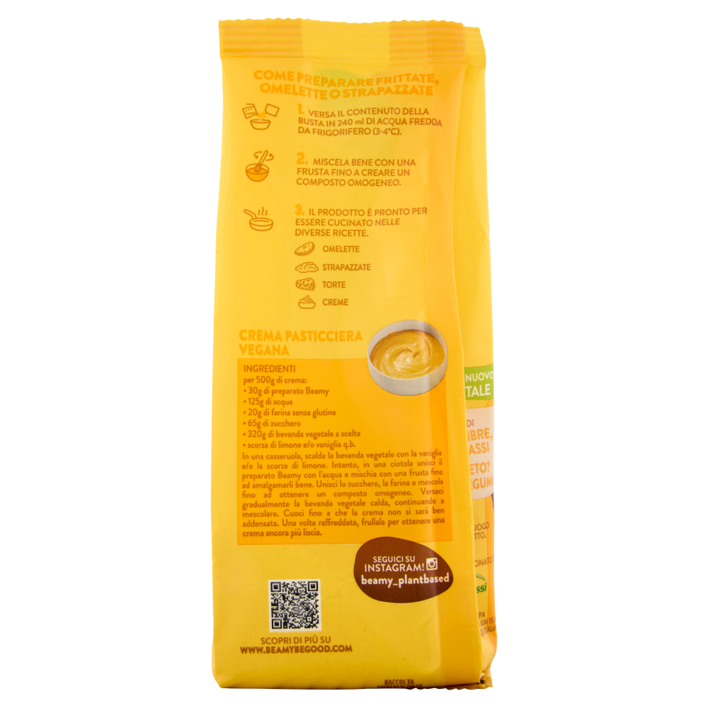 Beamy Preparato per Alternative all'Uovo Plant-Based 60 g