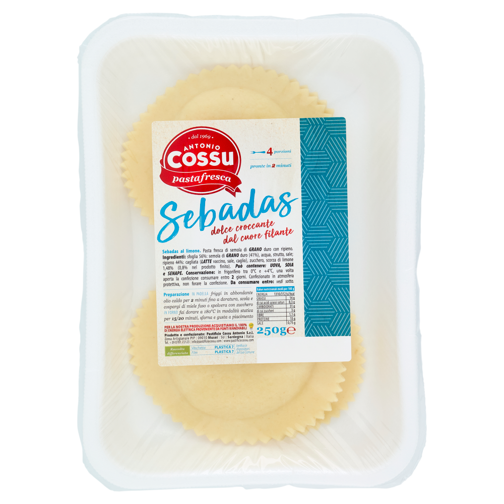 pastafresca Cossu Antonio Sebadas 250 g