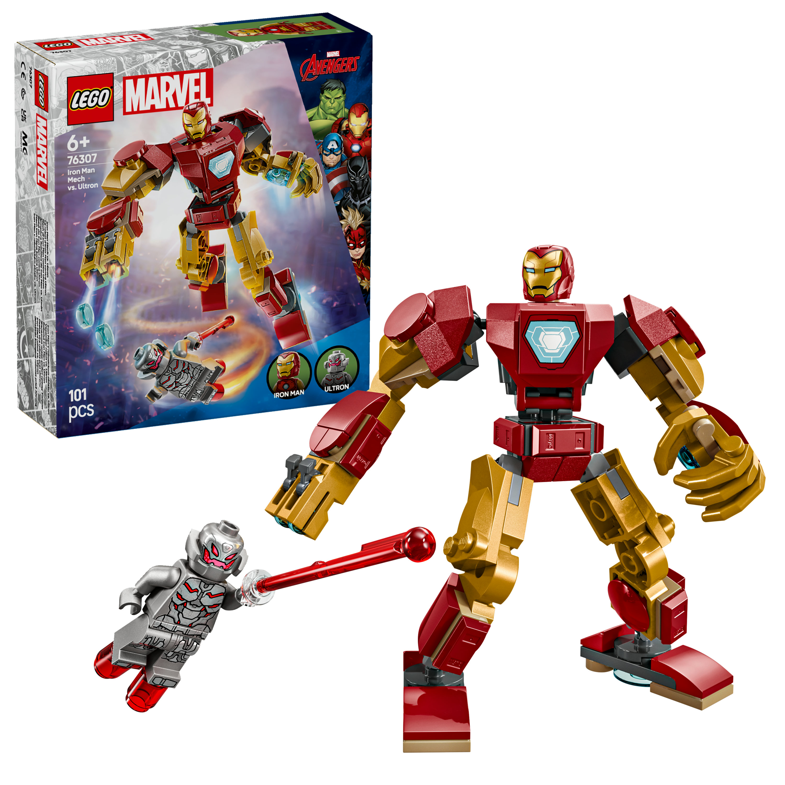 LEGO Mech di Iron Man contro Ultron