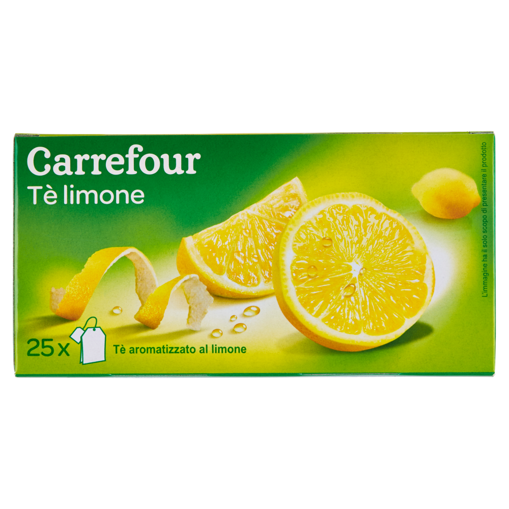 Carrefour Tè limone 25 filtri 50 g