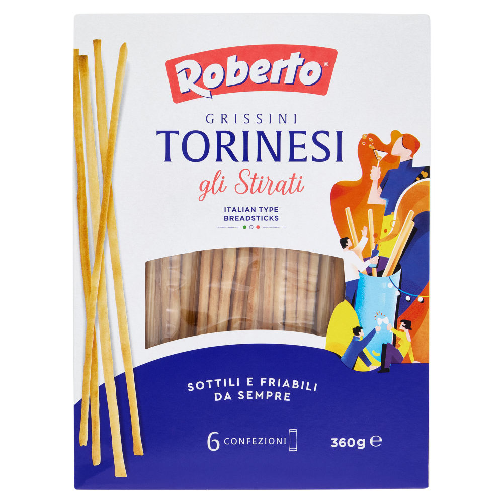 Roberto Grissini Torinesi gli Stirati 6 Confezioni 360 g
