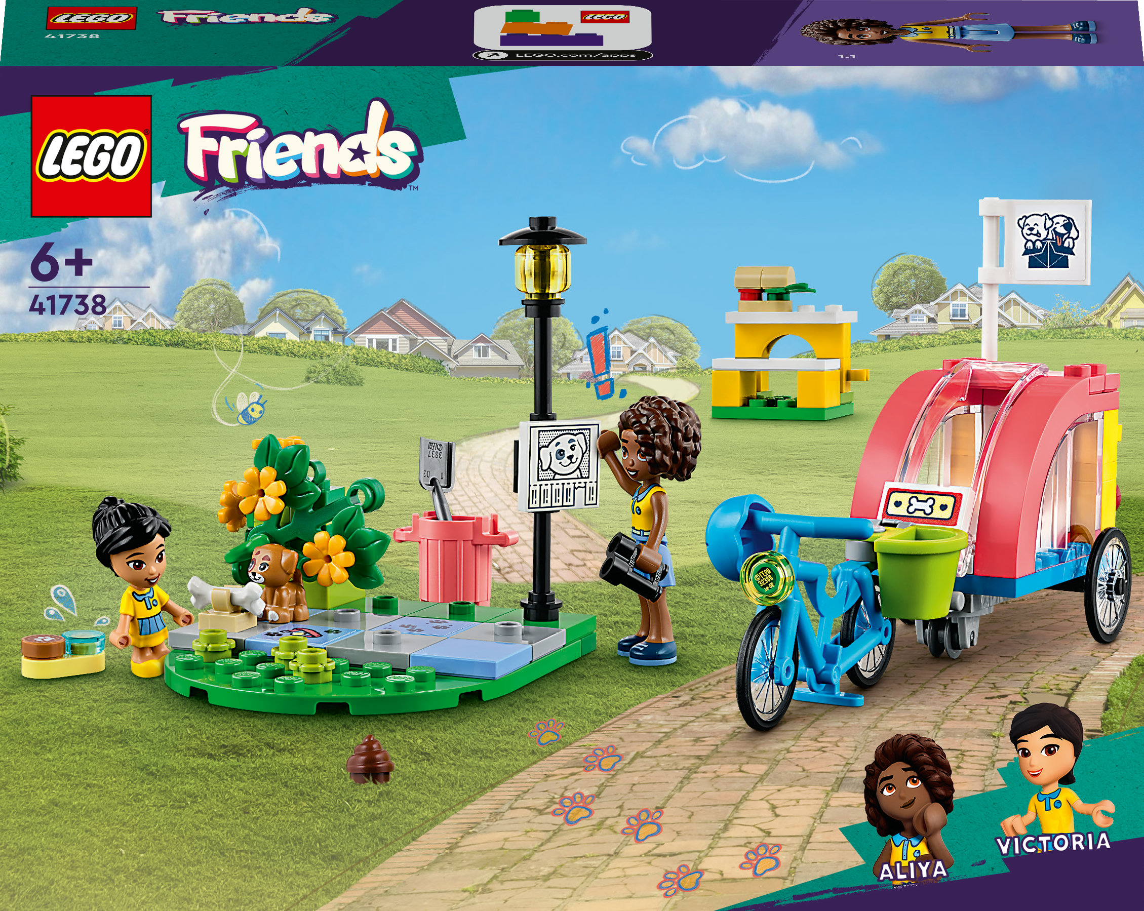 LEGO Friends Bici di soccorso dei cani
