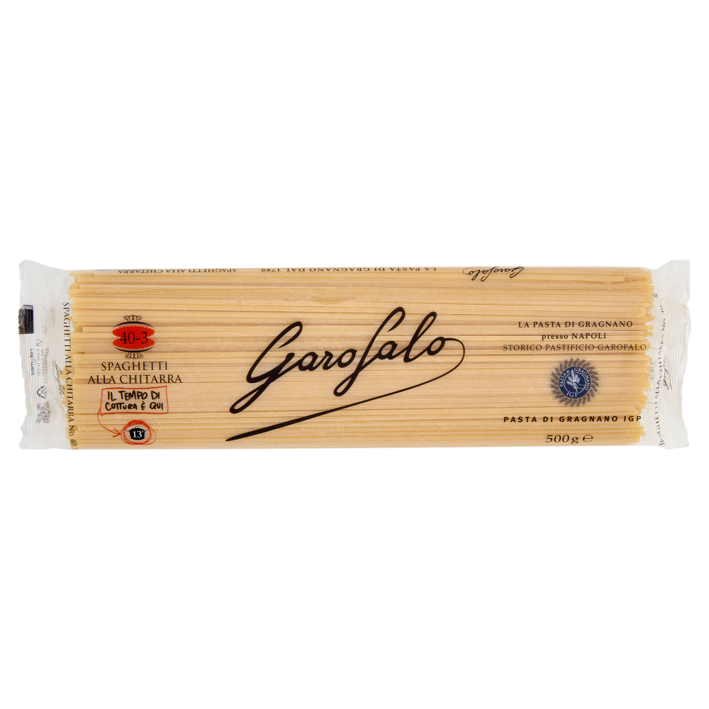 Garofalo Spaghetti alla Chitarra Pasta di Gragnano IGP No. 403 500 g