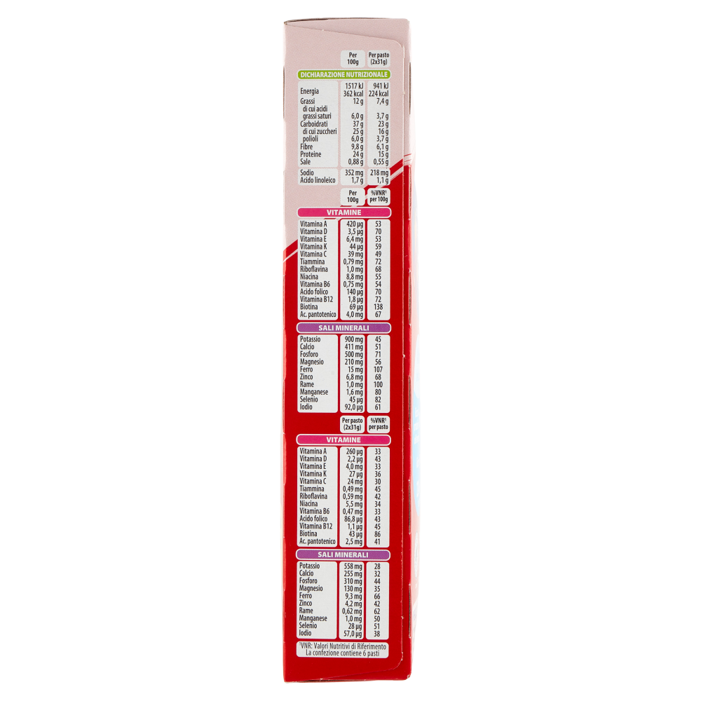 Pesoforma Fondente Intenso, sostitutivo del pasto ricco di fibre, 224 kcal per pasto, 12 x 31 g