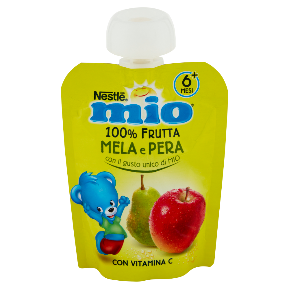 NESTLÉ MIO Merenda da spremere Mela e Pera pouch 90 g	