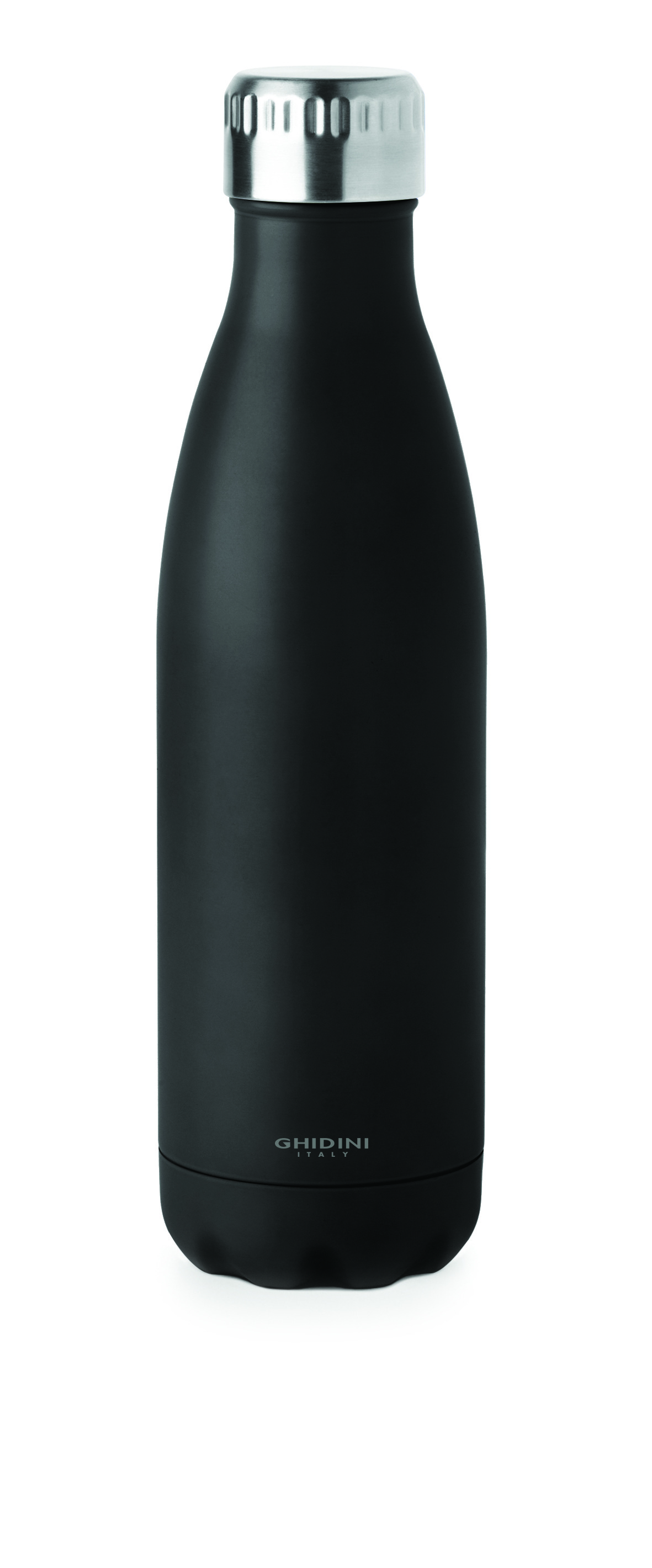 Ghidini Cipriano borraccia Uso quotidiano 500 ml Acciaio inox Nero