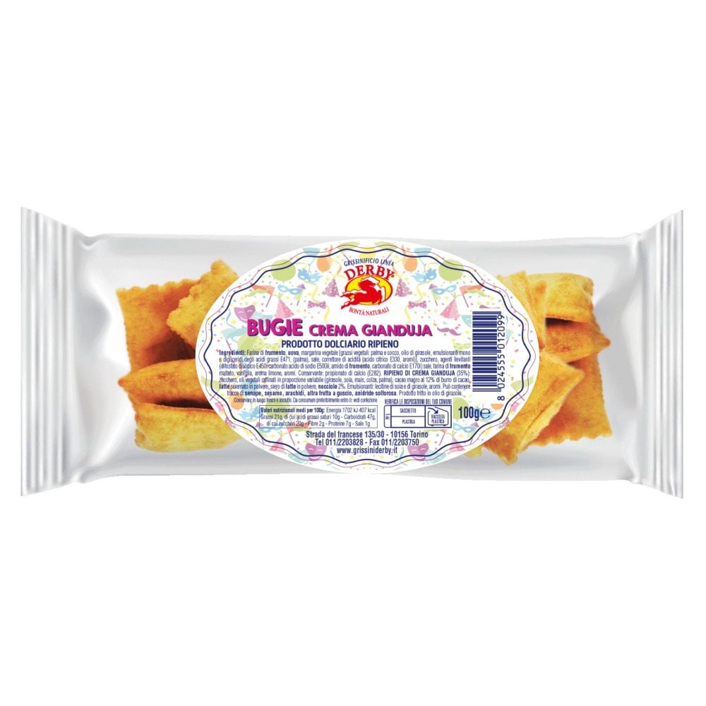 BUGIE RIPIENE GIANDUIA G. 100