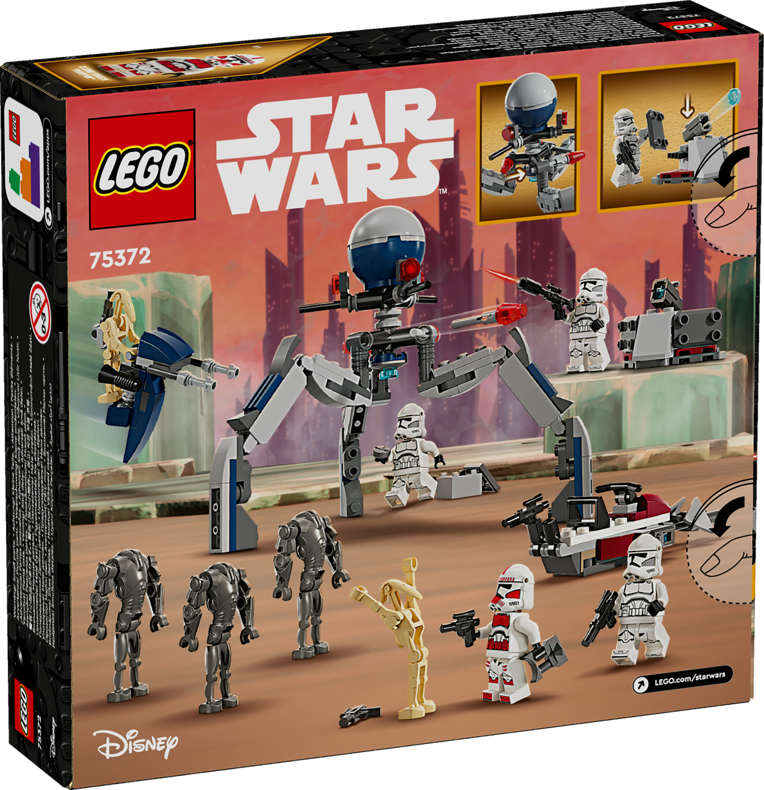 LEGO Star Wars Battle PACK Clone Trooper™ e Battle Droid™