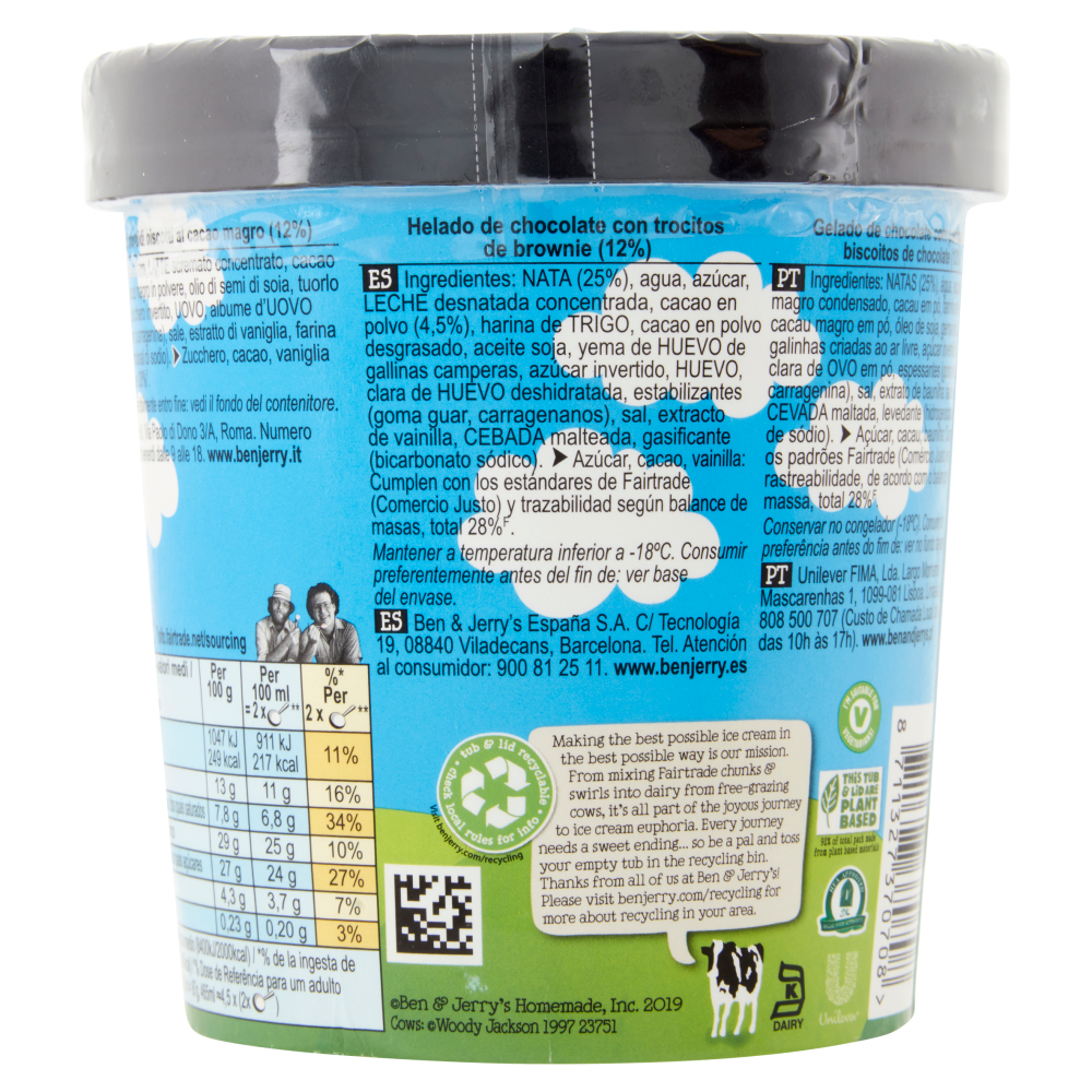 Ben & Jerry's Chocolate Fudge Brownie 408 g