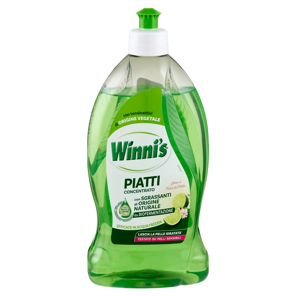 Winni's Piatti Concentrato Lime e Fiori di Mela 480 ml