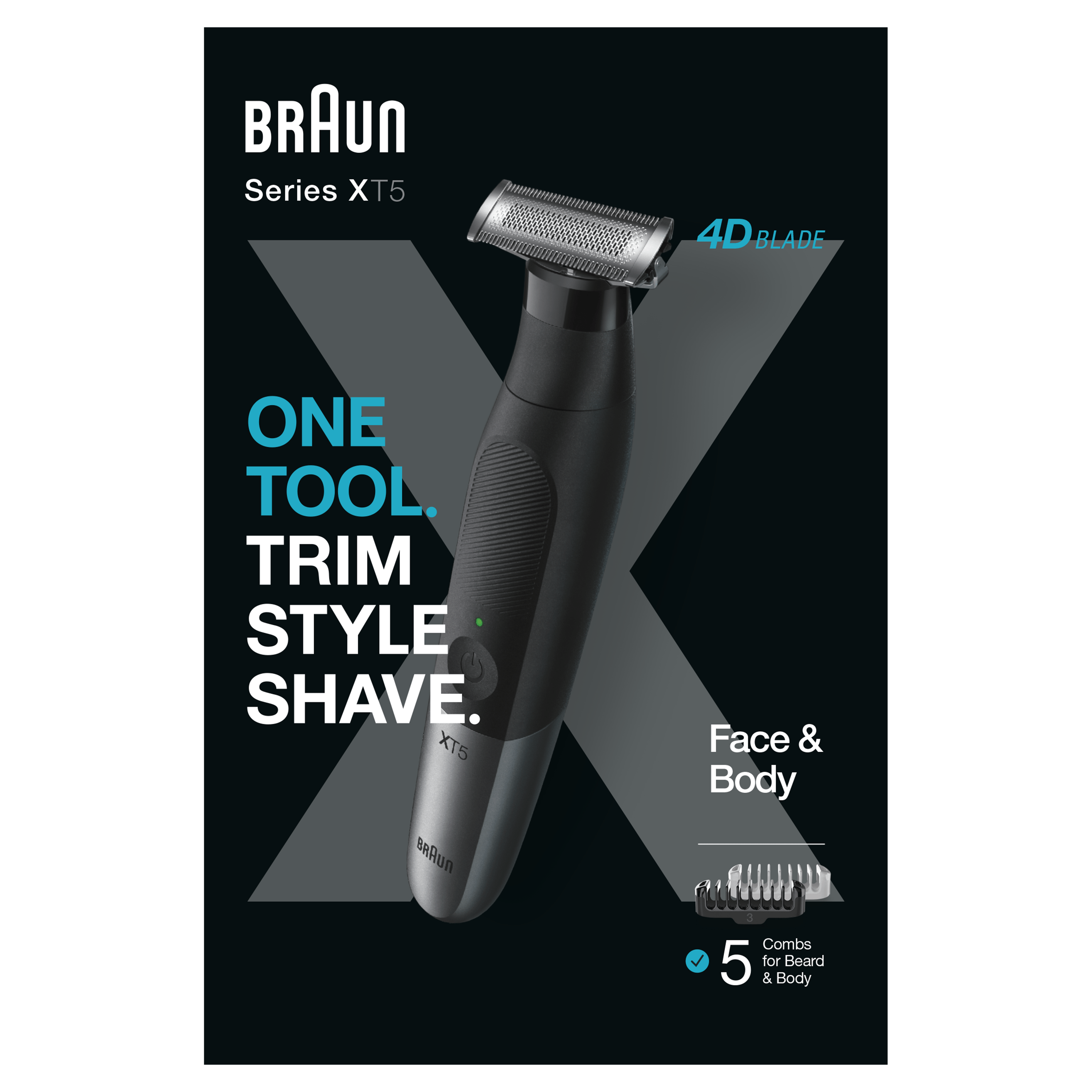 Braun Series X XT5100 Regolabarba