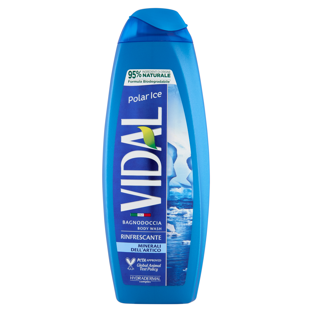 Vidal Polar Ice Bagnodoccia Rinfrescante Minerali dell'Artico 500 ml
