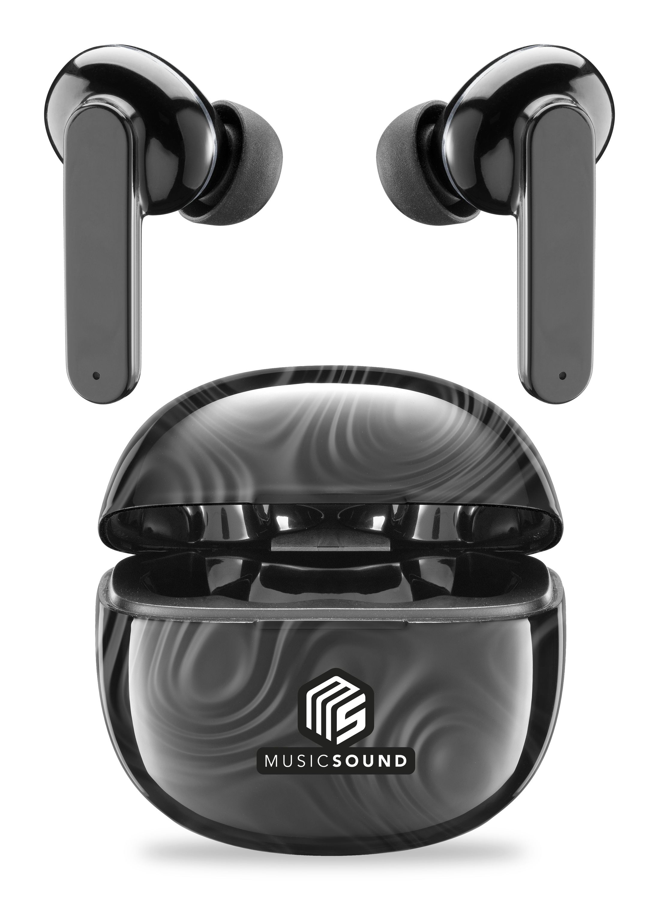 Music Sound Fancy Auricolari Bluetooth TWS in-ear senza fili con custodia di ricarica in vari modelli e colori