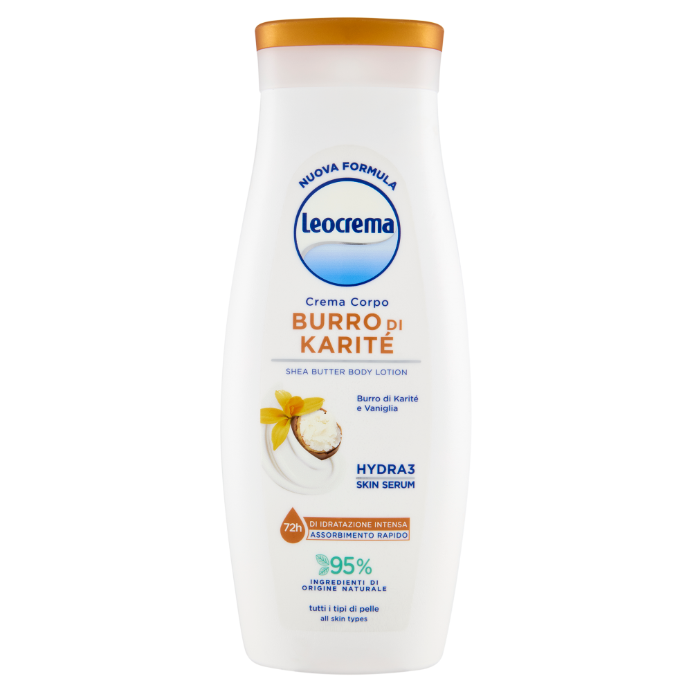Leocrema Crema Corpo Burro di Karité 400 ml