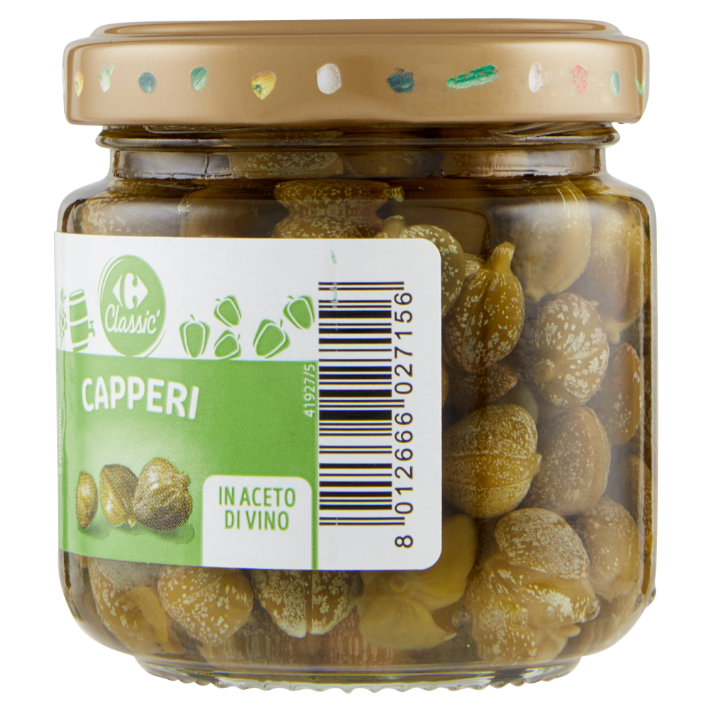 Carrefour Classic Capperi in Aceto di Vino 100 g