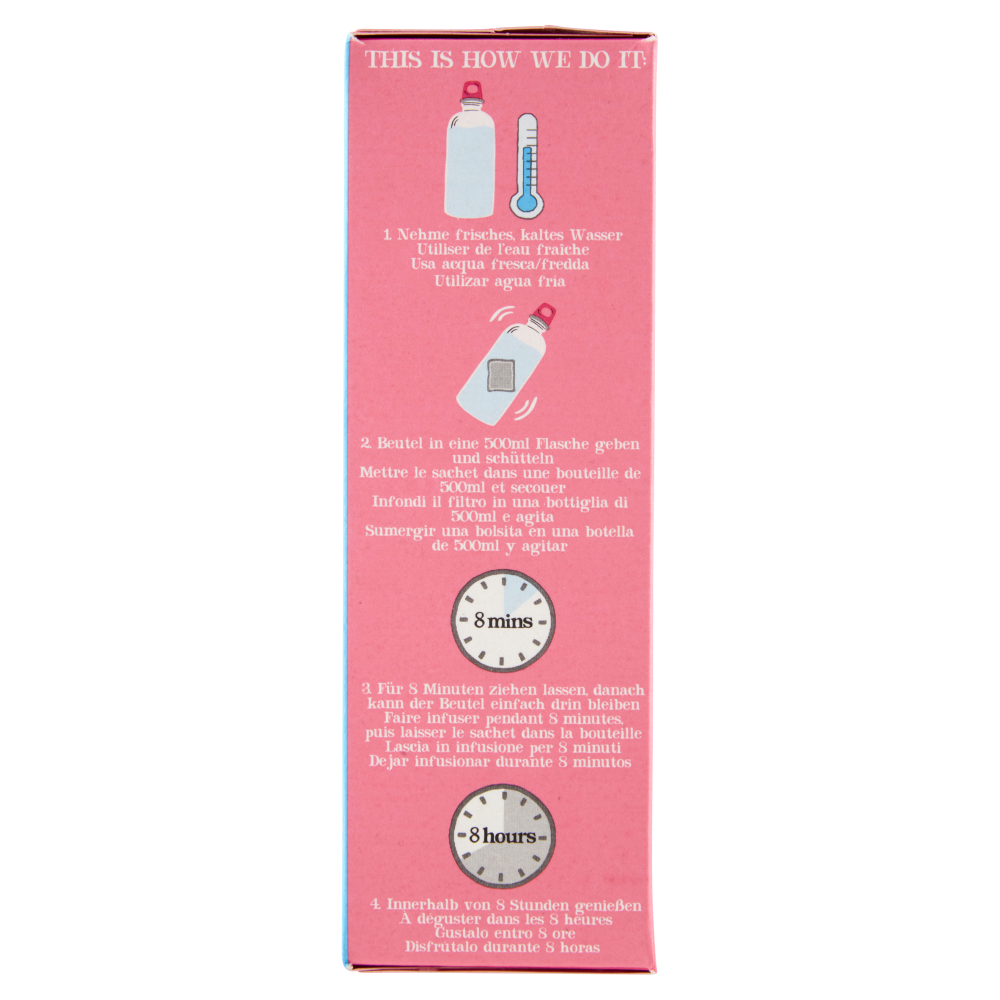 CUPPER Infuso a freddo Biologico di Ribes Nero e Echinacea 10 bustine