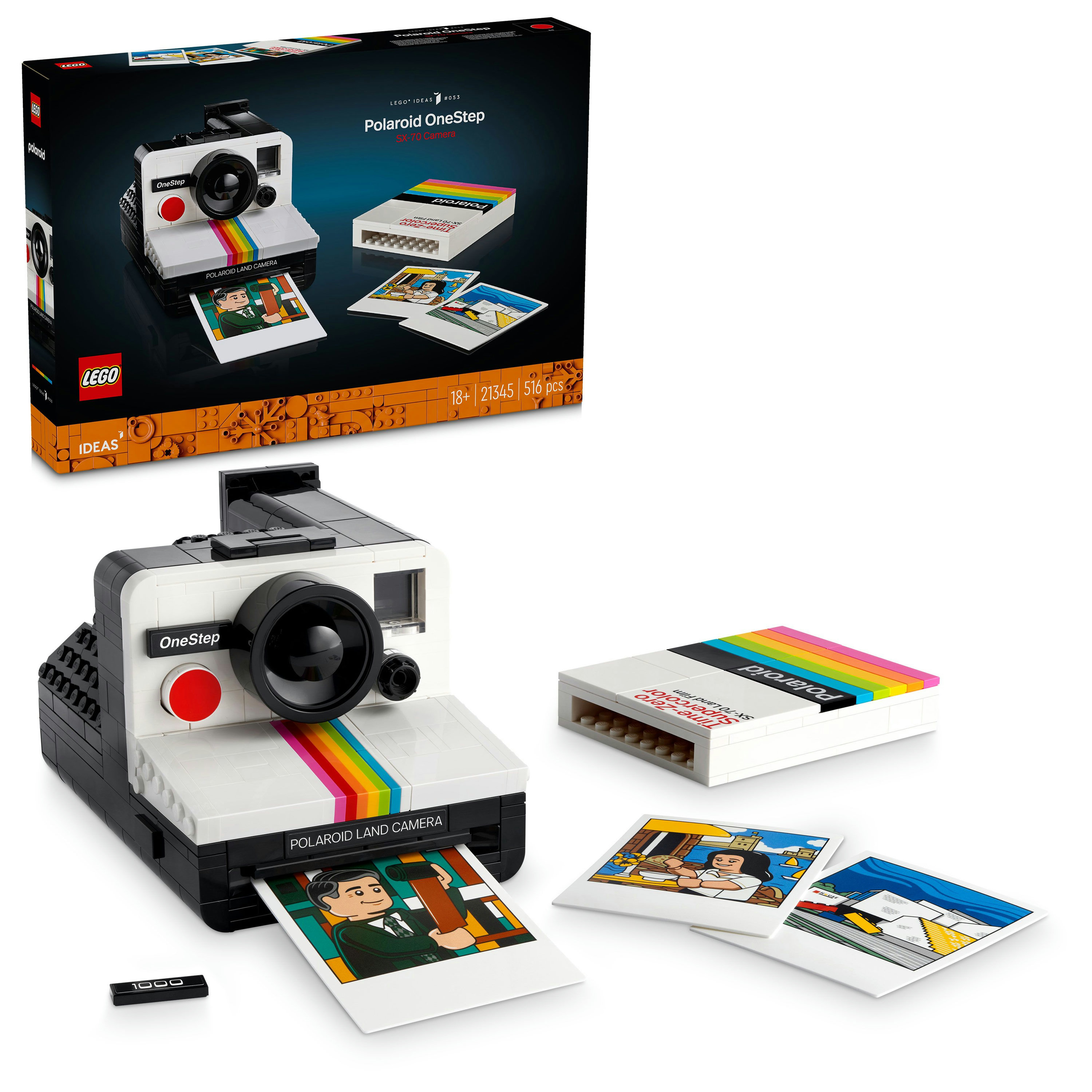 LEGO Ideas Fotocamera Polaroid OneStep SX-70