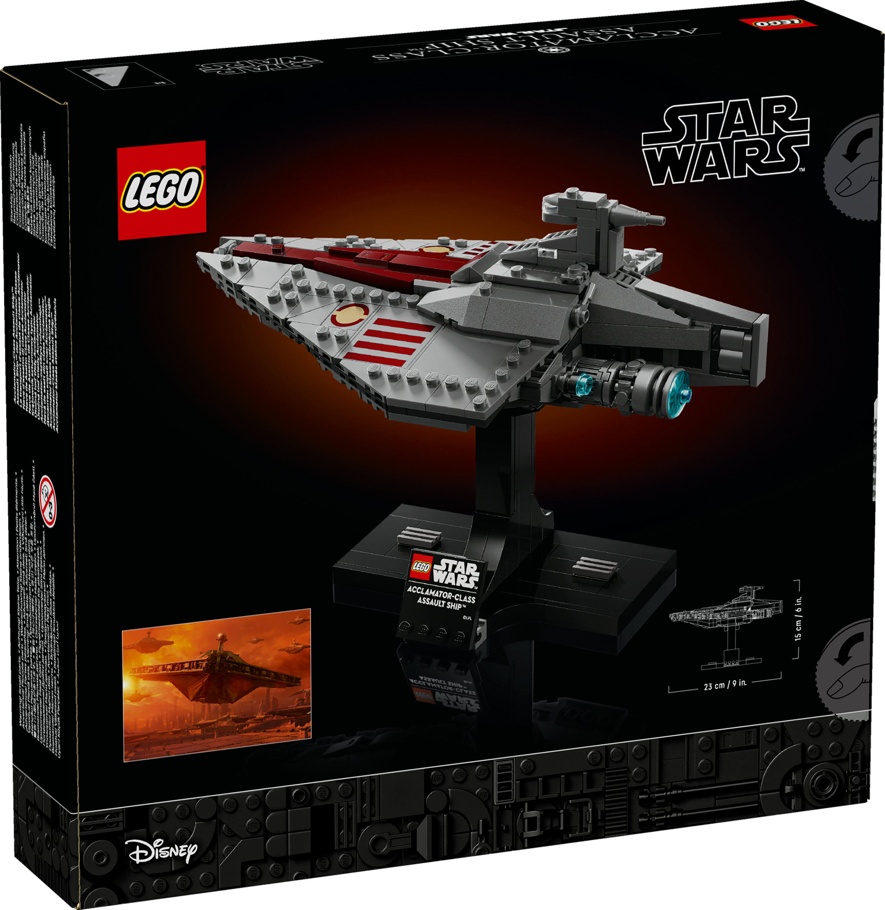 LEGO Star Wars Nave d’assalto di classe Acclamator