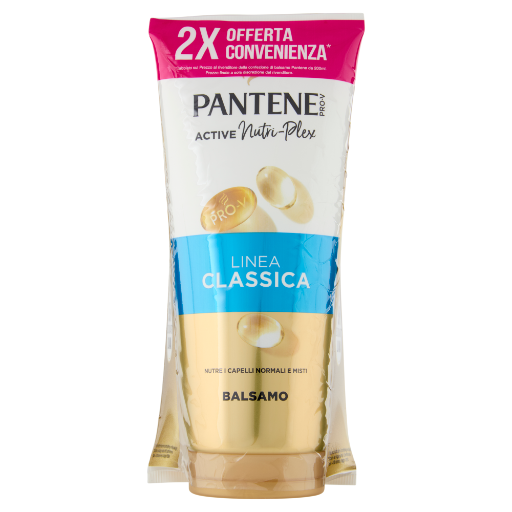 Pantene Pro-V Linea Classica Balsamo Active Nutri-Plex 2 x 200 ml