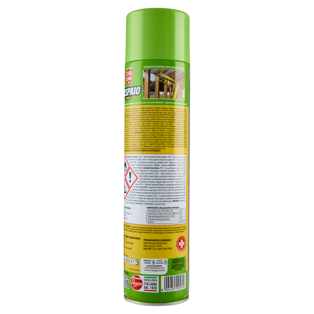 Zig Zag Insetticida Vespaio Power 600 ml