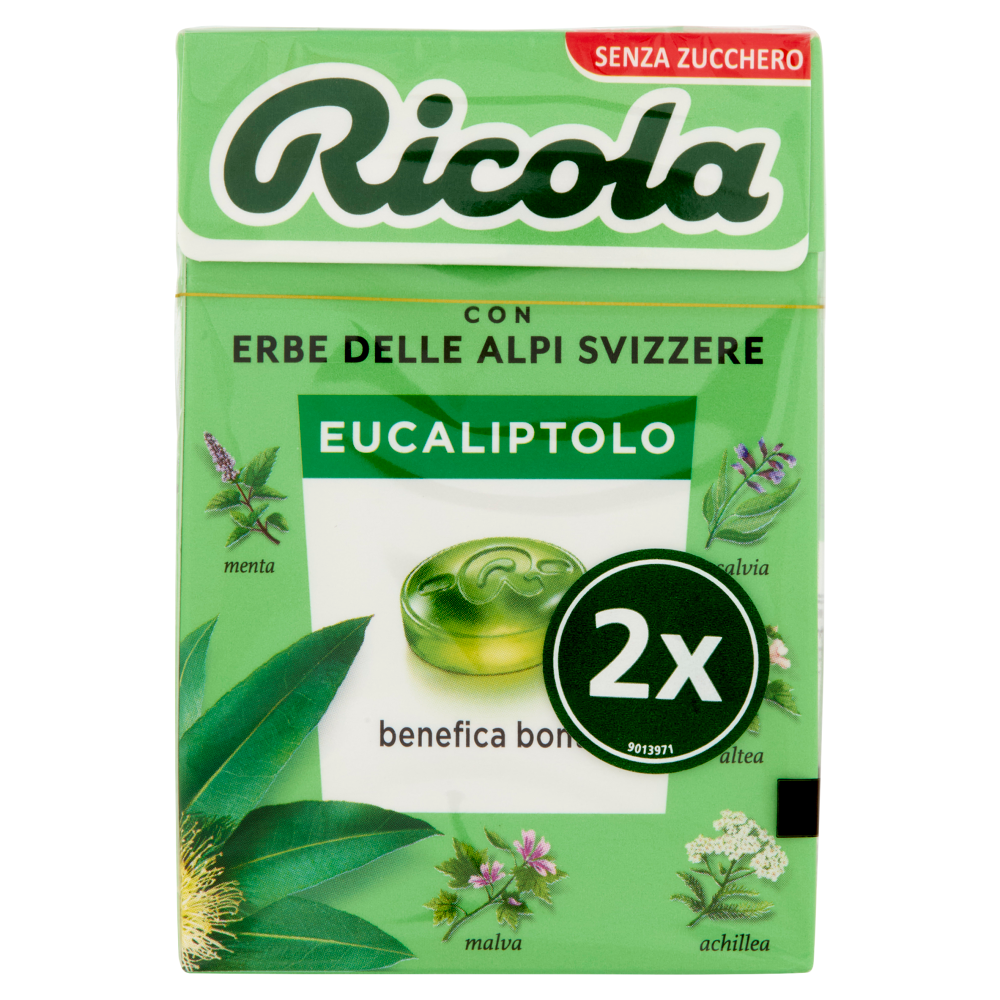 Ricola Eucaliptolo 2 x 50 g