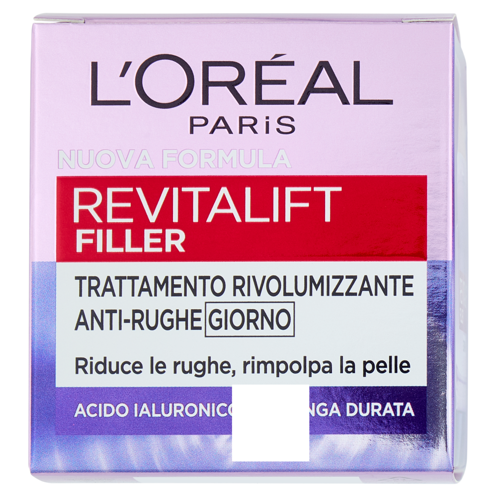 L'Oréal Paris Revitalift Filler Trattamento Rivolumizzante Anti-Rughe Giorno 50 ml