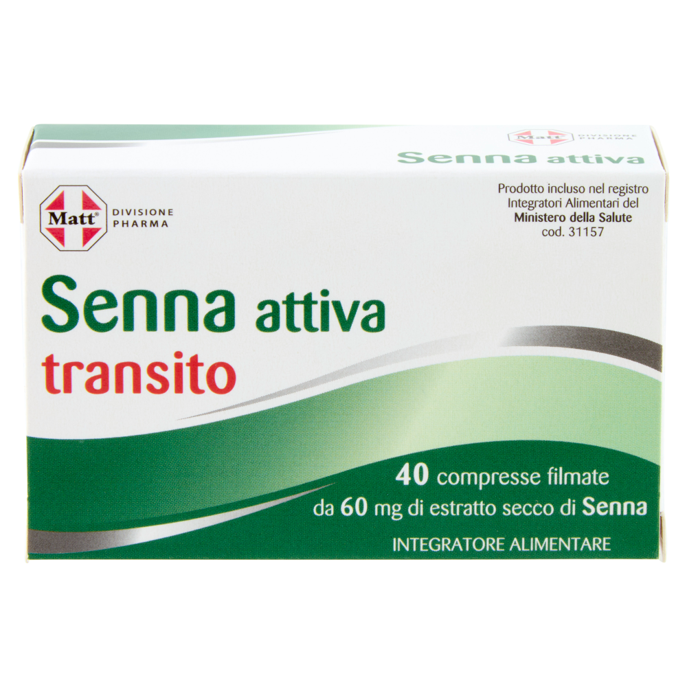 Matt Divisione Pharma Senna attiva transito 40 compresse 5,28 g
