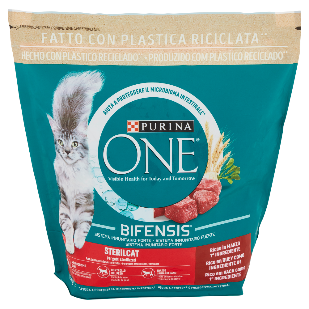 PURINA ONE Sterilcat Ricco in Manzo 1,5 kg | Carrefour