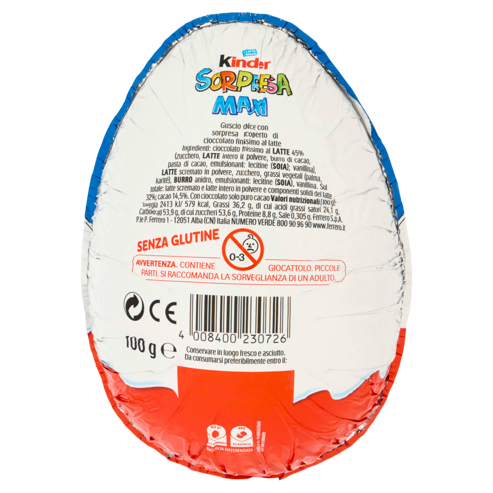 Kinder Sorpresa Maxi playmobil 100 g