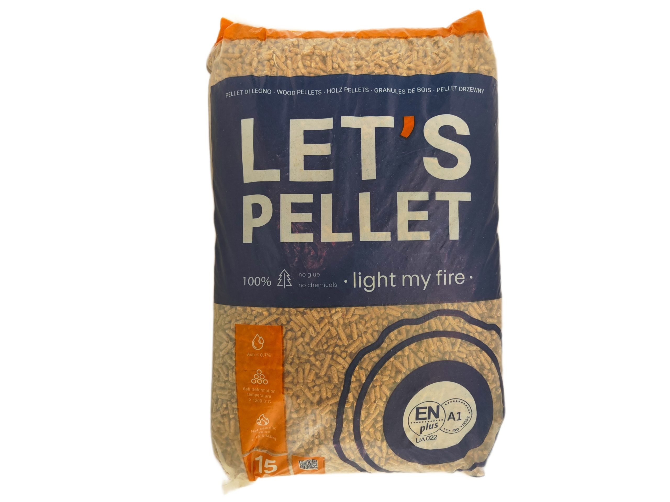 Commercial Power Pellet 15kg let&rsquo;s pellet EN plus A1