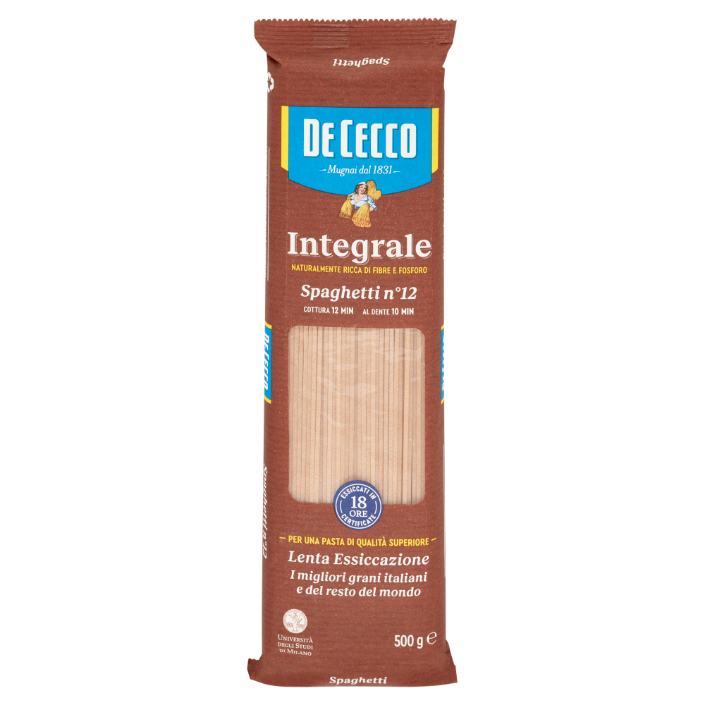 De Cecco Integrale Spaghetti n° 12 500 g