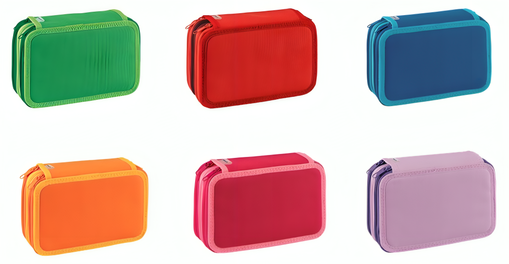 Pelikan 400208880 astuccio per matita Astuccio portamatite Tessuto Colori assortiti