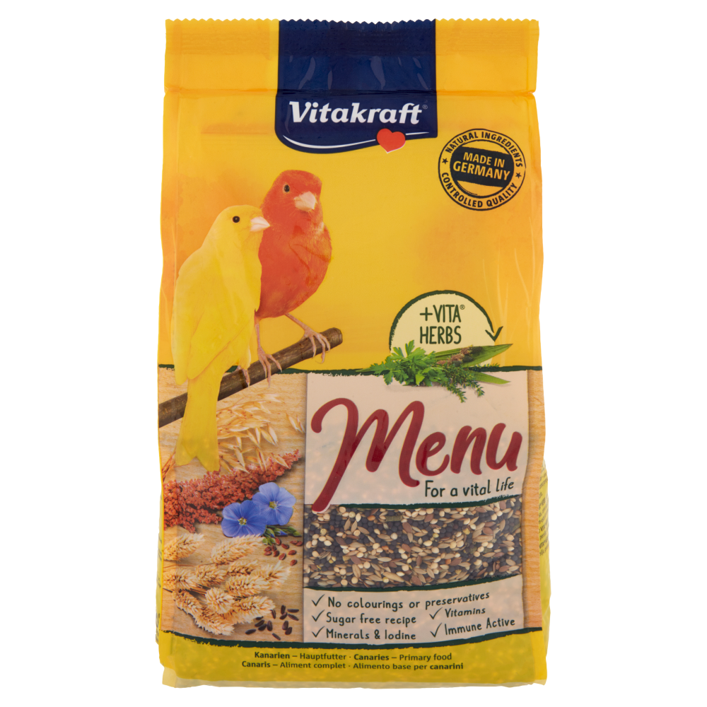 Vitakraft Menu Alimento base per canarini 1 kg