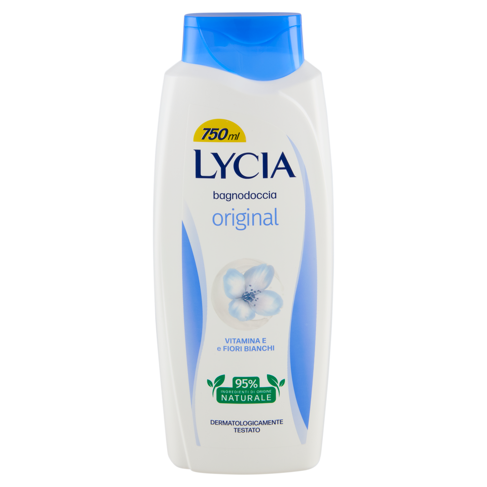 Lycia bagnodoccia original Vitamina E e Fiori Bianchi 750 ml