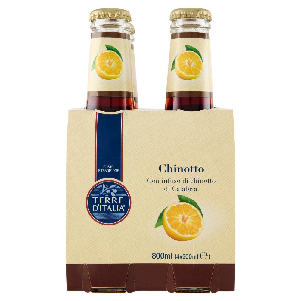 Terre d'Italia Chinotto 4 x 200 ml