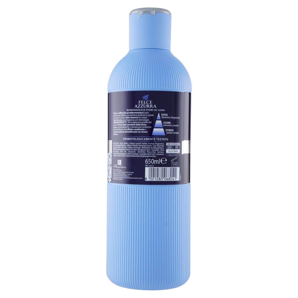 Felce Azzurra Fiori di Luna essenza rilassante Bagnodoccia 650 ml