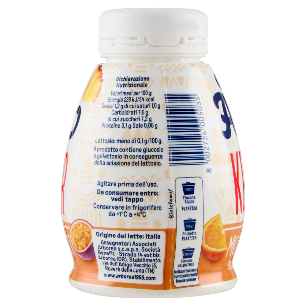 Arborea A-Yo Kefir Multifrutti Senza Lattosio 200 g