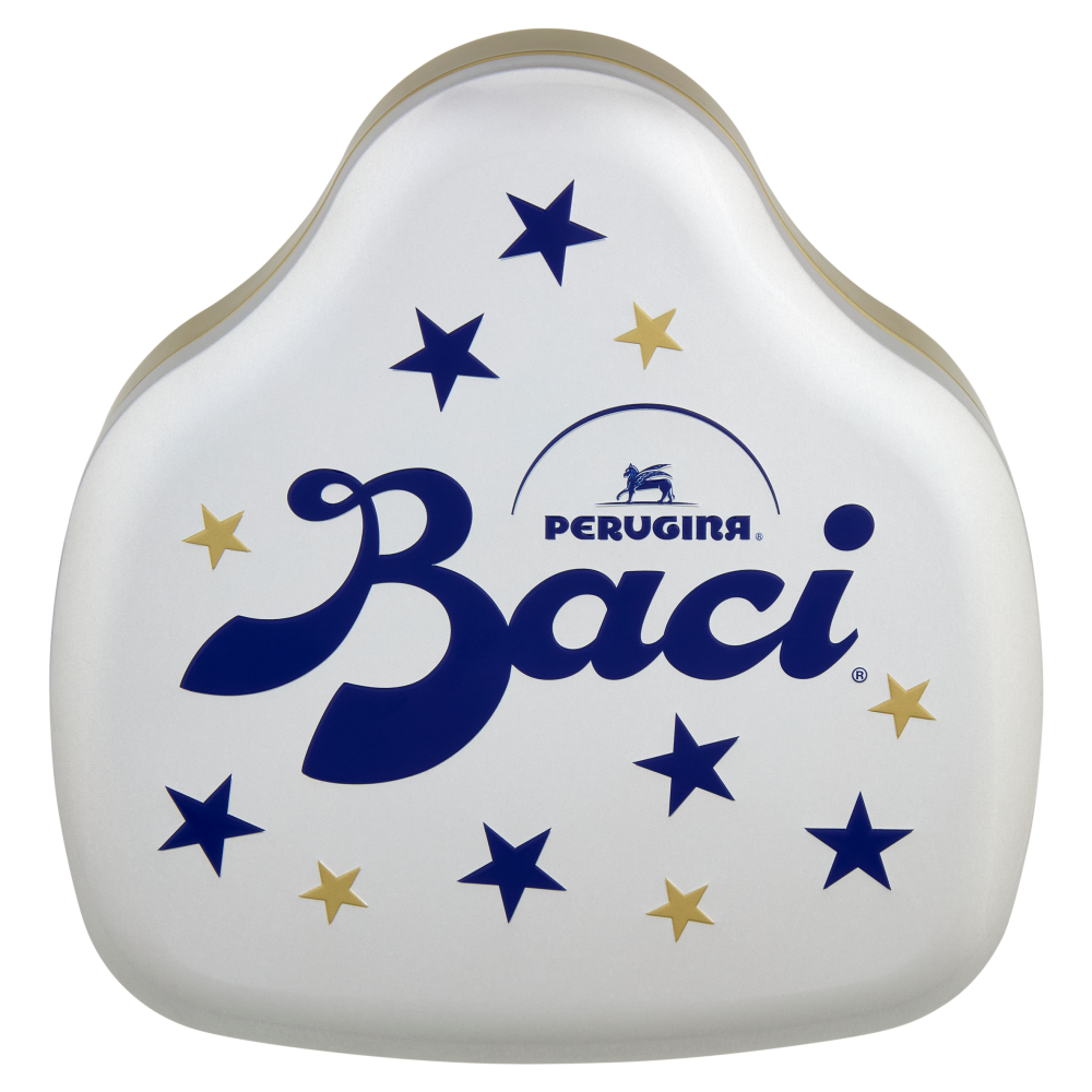 BACI PERUGINA Classico Cioccolatini Fondenti ripieni al Gianduia Latta Bacio San Valentino 150g