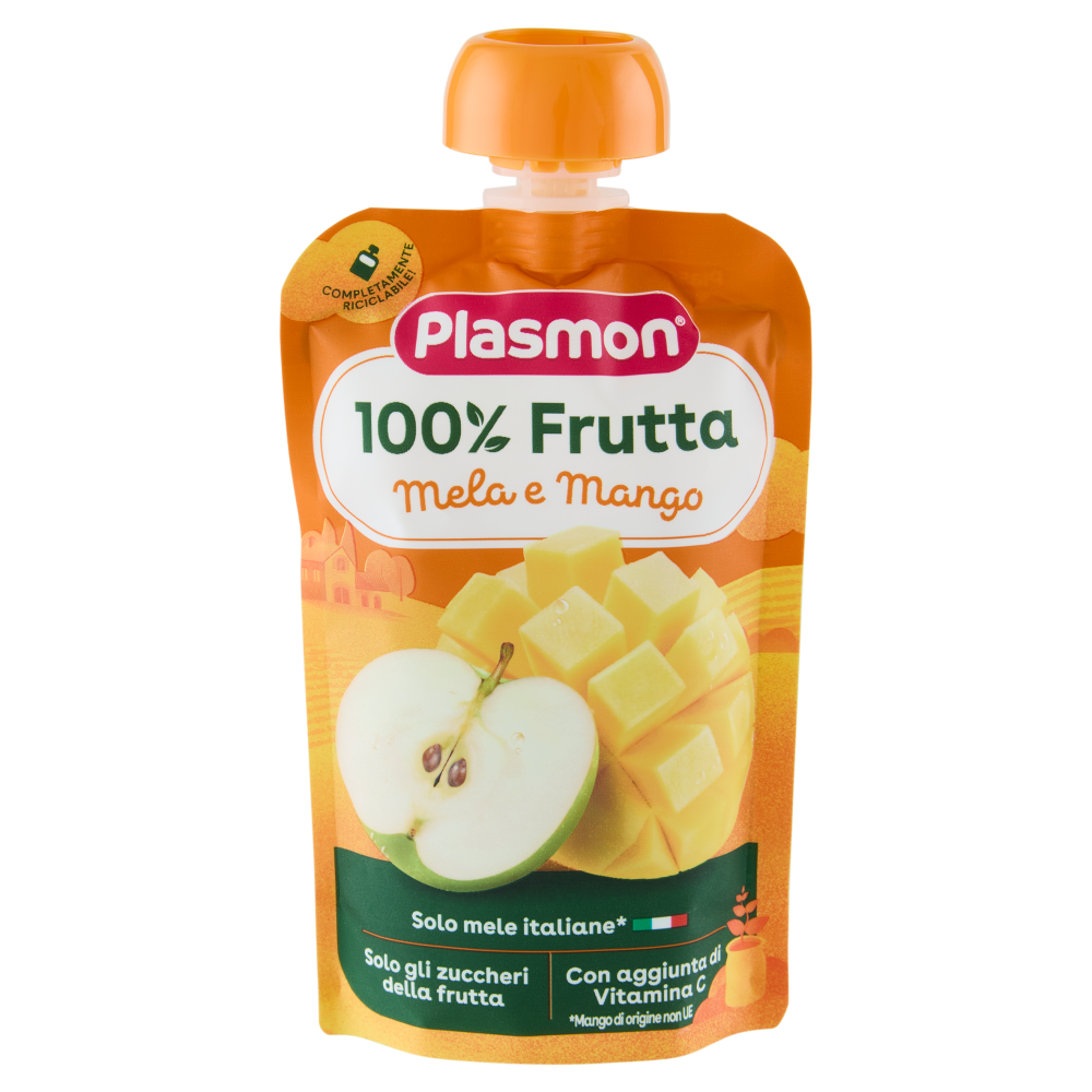 Plasmon 100% Frutta Mela e Mango 100 g