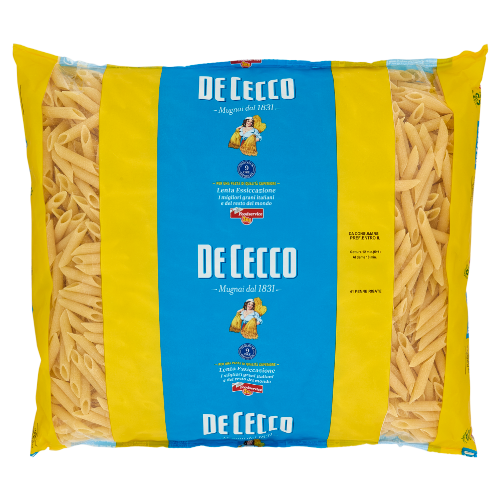 De Cecco Foodservice 3Kg Penne Rigate 3 kg