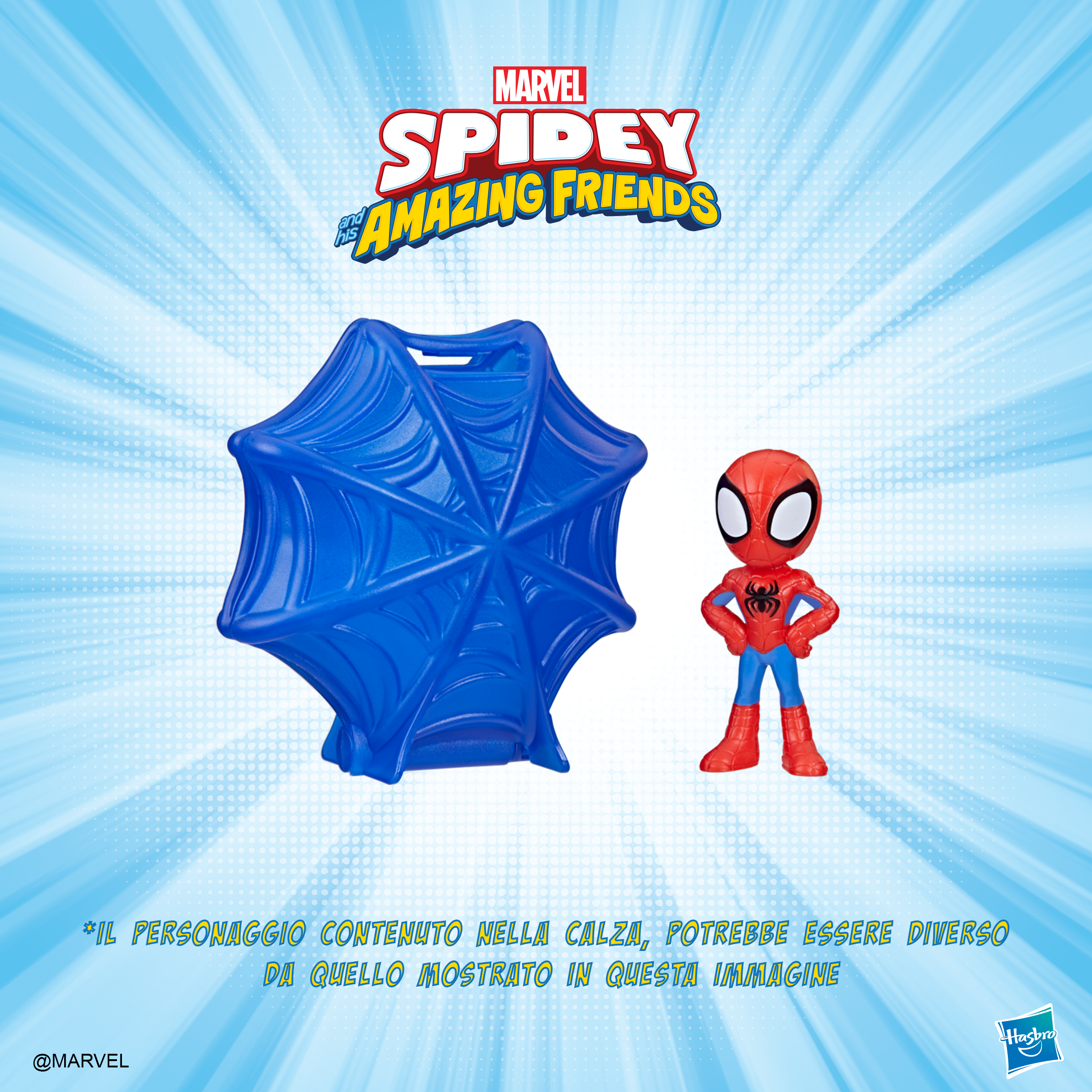 Hasbro Spidey e I Suoi Fantastici Amici Calza della befana 2024